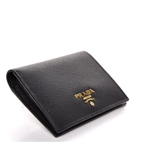 prada saffiano metal flap wallet|prada saffiano wallet men's.